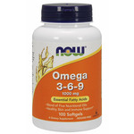 Омега OMEGA 3-6-9 1000 mg, 100 капс NOW