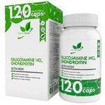 Витамины глюкозамин+хонтроитин с МСМ Glucosamine Chondroitin MSM, 120 капс. NaturalSupp